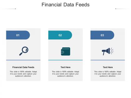 Financial data feeds ppt powerpoint presentation infographics graphics example cpb