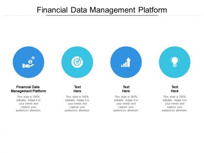 Financial data management platform ppt powerpoint presentation outline sample cpb