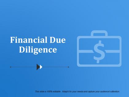 Financial due diligence powerpoint slides templates