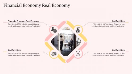 Financial Economy Real Economy In Powerpoint And Google Slides Cpb