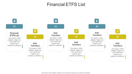 Financial ETFS List In Powerpoint And Google Slides Cpb