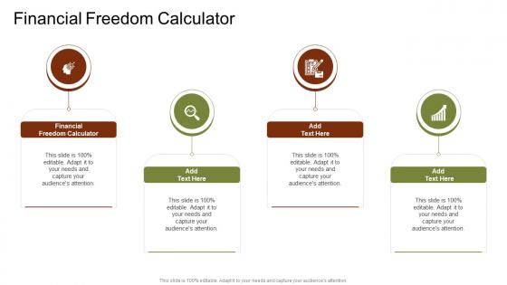 Financial Freedom Calculator In Powerpoint And Google Slides Cpb