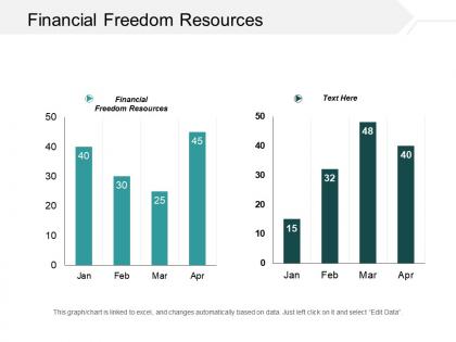 Financial freedom resources ppt powerpoint presentation ideas slide portrait cpb