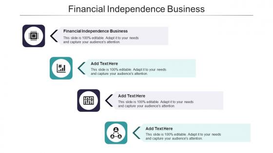 Financial Independence Business Ppt Powerpoint Presentation Styles Example File Cpb
