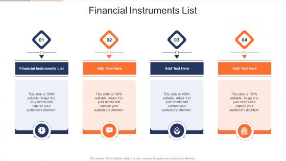 Financial Instruments List In Powerpoint And Google Slides Cpb