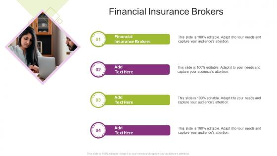 Financial Insurance Brokers In Powerpoint And Google Slides Cpb