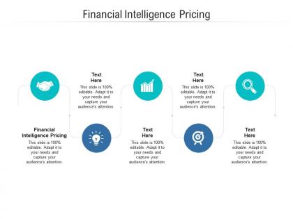 Financial intelligence pricing ppt powerpoint presentation guide cpb