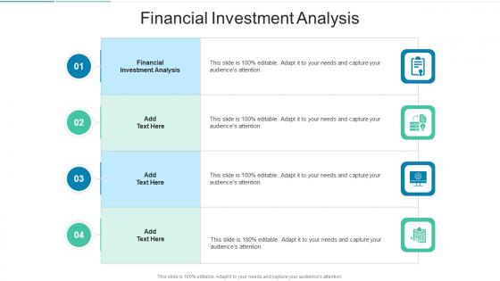 Financial Investment Analysis In Powerpoint And Google Slides Cpb