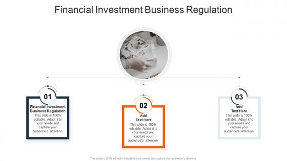 Financial Investment Business Regulation In Powerpoint And Google Slides Cpb
