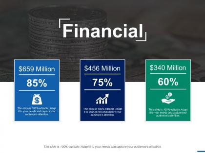 Financial investment ppt infographics slide download