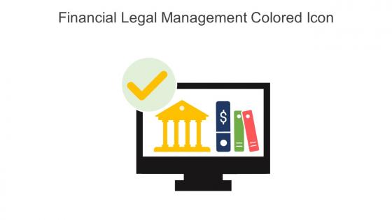 Financial Legal Management Colored Icon In Powerpoint Pptx Png And Editable Eps Format
