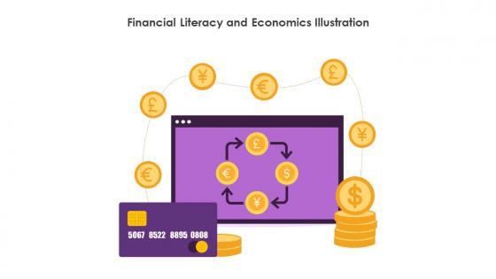 Financial Literacy And Economics Illustration