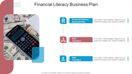 Financial Literacy Business Plan In Powerpoint And Google Slides Cpb