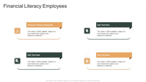 Financial Literacy Employees In Powerpoint And Google Slides Cpb