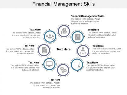 Financial management skills ppt powerpoint presentation show ideas cpb
