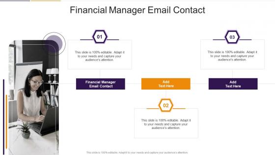 Financial Manager Email Contact In Powerpoint And Google Slides Cpb