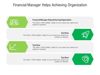 Financial manager helps achieving organization ppt powerpoint presentation outline graphic images cpb