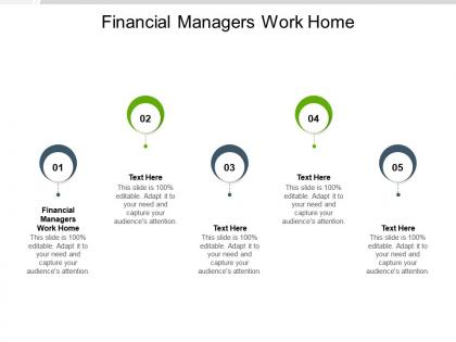 Financial managers work home ppt powerpoint presentation icon elements cpb