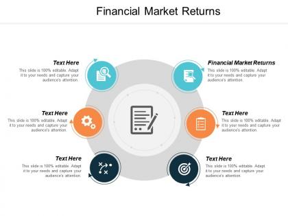 Financial market returns ppt powerpoint presentation infographic template templates cpb