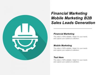 Financial marketing mobile marketing b2b sales leads generation cpb