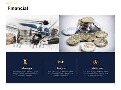 Financial minimum maximum l994 ppt powerpoint presentation show