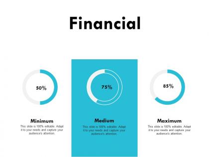 Financial minimum medium k256 ppt powerpoint presentation graphic tips