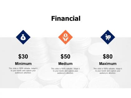 Financial minimum medium k276 ppt powerpoint presentation ideas visuals