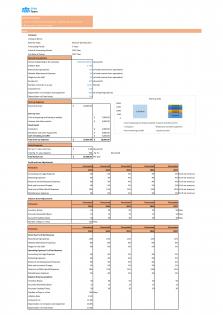 Financial Modeling And Valuation Of Skincare Industry Business Plan In Excel BP XL