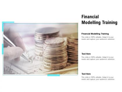 Financial modelling training ppt powerpoint presentation ideas gallery cpb