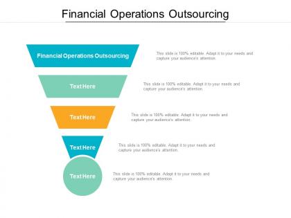 Financial operations outsourcing ppt presentation model clipart images cpb