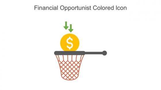 Financial Opportunist Colored Icon In Powerpoint Pptx Png And Editable Eps Format