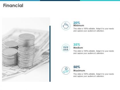 Financial percentage currency value n17 ppt powerpoint presentation pictures skills