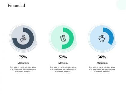 Financial percentage h212 ppt powerpoint presentation show infographic template