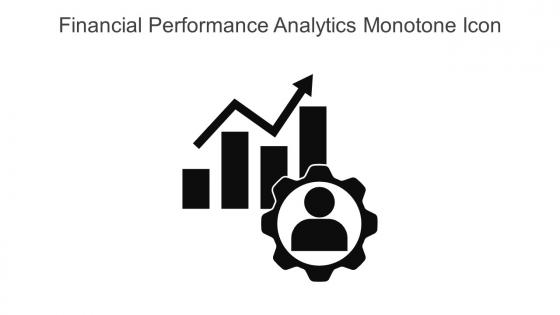 Financial Performance Analytics Monotone Icon In Powerpoint Pptx Png And Editable Eps Format