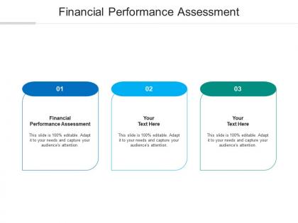 Financial performance assessment ppt powerpoint presentation example cpb