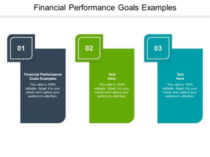 Financial performance goals examples ppt powerpoint presentation gallery slides cpb