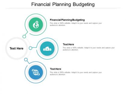 Financial planning budgeting ppt powerpoint presentation professional aids cpb