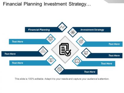 Financial planning investment strategy marketing strategies event management cpb