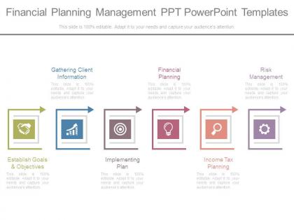 Financial planning management ppt powerpoint templates