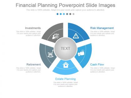 Financial planning powerpoint slide images