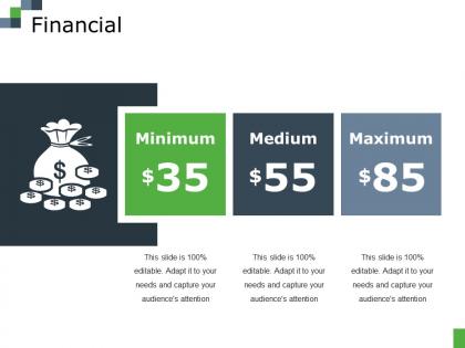 Financial ppt file infographics