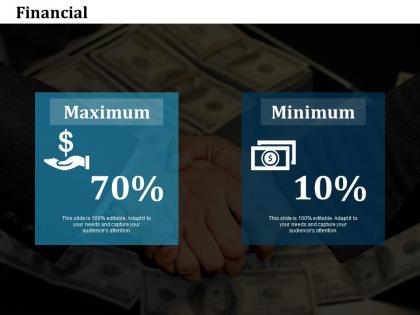Financial ppt summary graphics example