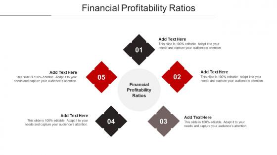 Financial Profitability Ratios Ppt Powerpoint Presentation Inspiration Format Cpb