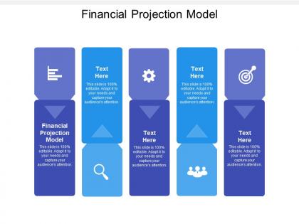 Financial projection model ppt powerpoint presentation summary deck cpb