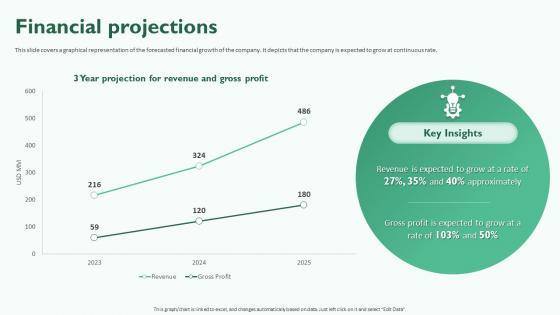 Financial Projections Investor Segment Funding Elevator Pitch Deck