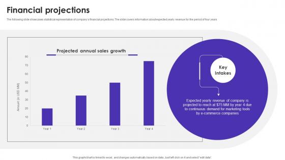 Financial Projections Privy Investor Funding Elevator Pitch Deck