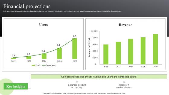 Financial Projections Prolaera Investor Funding Elevator Pitch Deck