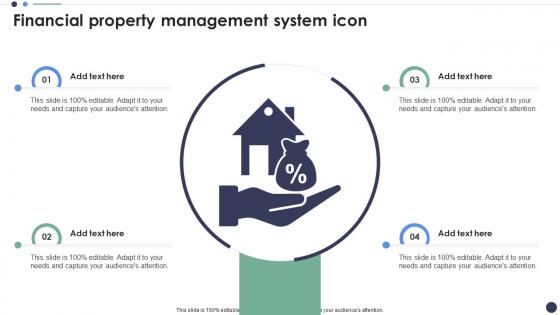 Financial Property Management System Icon