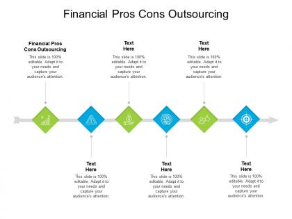 Financial pros cons outsourcing ppt professional graphics design cpb