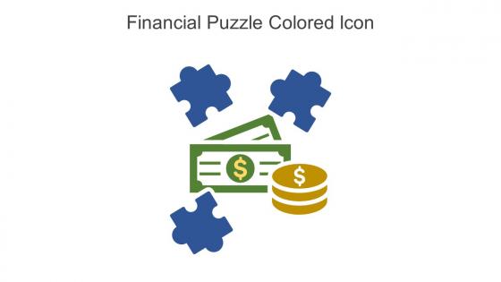 Financial Puzzle Colored Icon In Powerpoint Pptx Png And Editable Eps Format